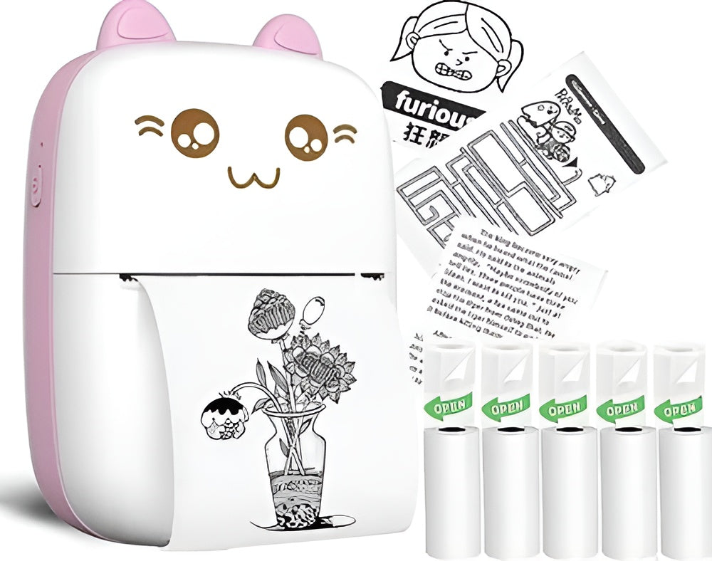 Mini blutooth thermal printer