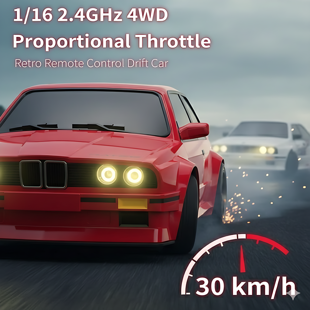 BMW E30 Rc Drift Car 1:16