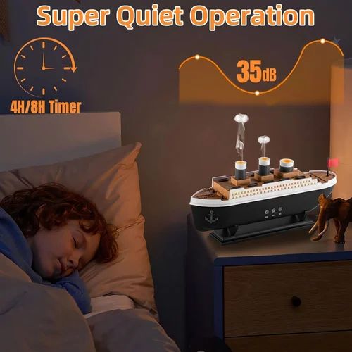 Ultrasonic rain cloud titanic humidifier