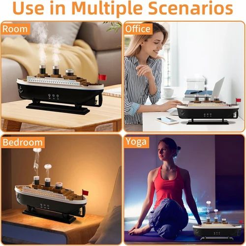 Ultrasonic rain cloud titanic humidifier